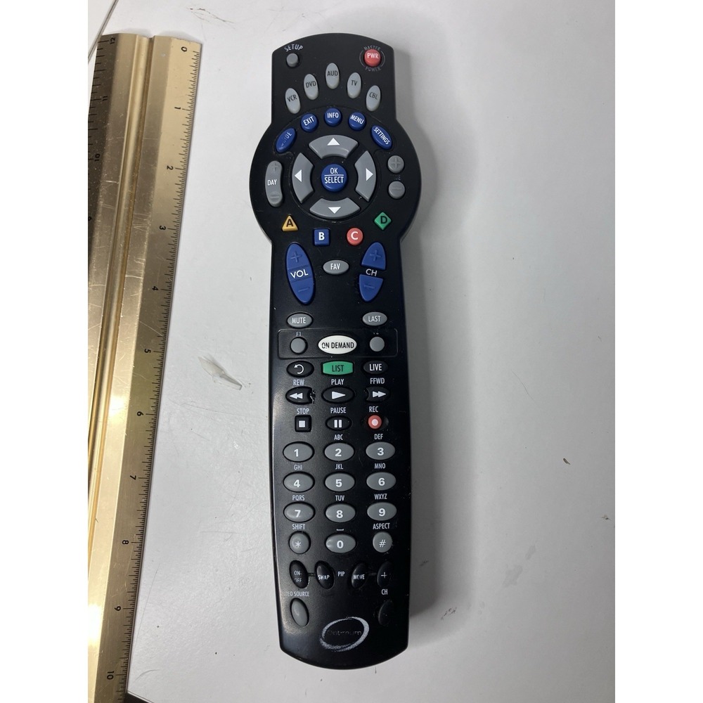 UEI Technology OCAP 5-Device Universal Remote Control 1056B03 DVD TV VCR AUD CBL